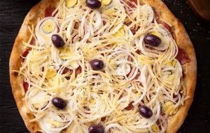 Pizza Carbonara - Tutti Pizza - Pizzaria na Vila Mariana SP